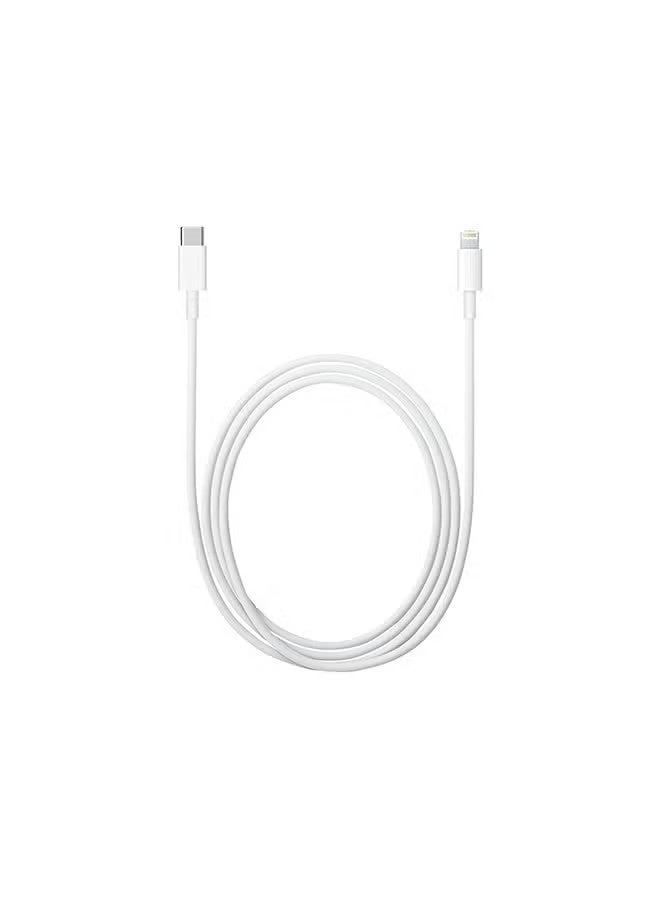 NH USB-C To Lightning Cable - 1 Meter for Apple iPhone White - Image 4