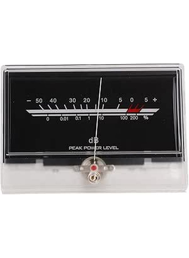 VU Meter LED White Backlit Accurate Power Amplifier DB Meter Studio - Image 1