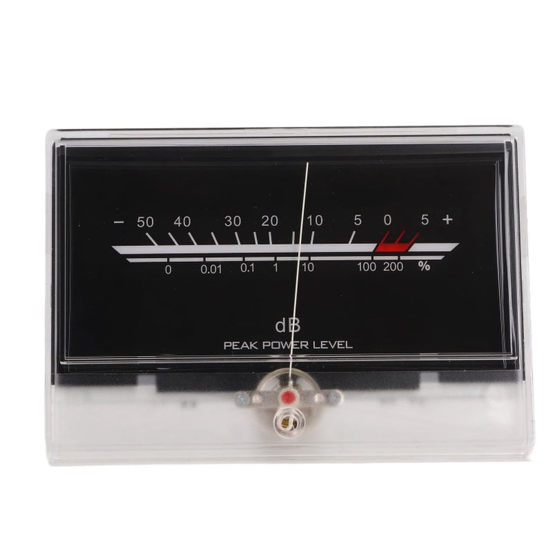 VU Meter LED White Backlit Accurate Power Amplifier DB Meter Studio - Image 2