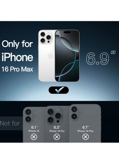 BORTONY iPhone 16 Pro Max Case Silicone Case Cover Durable and Anti Scratch Shockproof iPhone 16 Pro Max Cover 6.9 inch  - Image 2