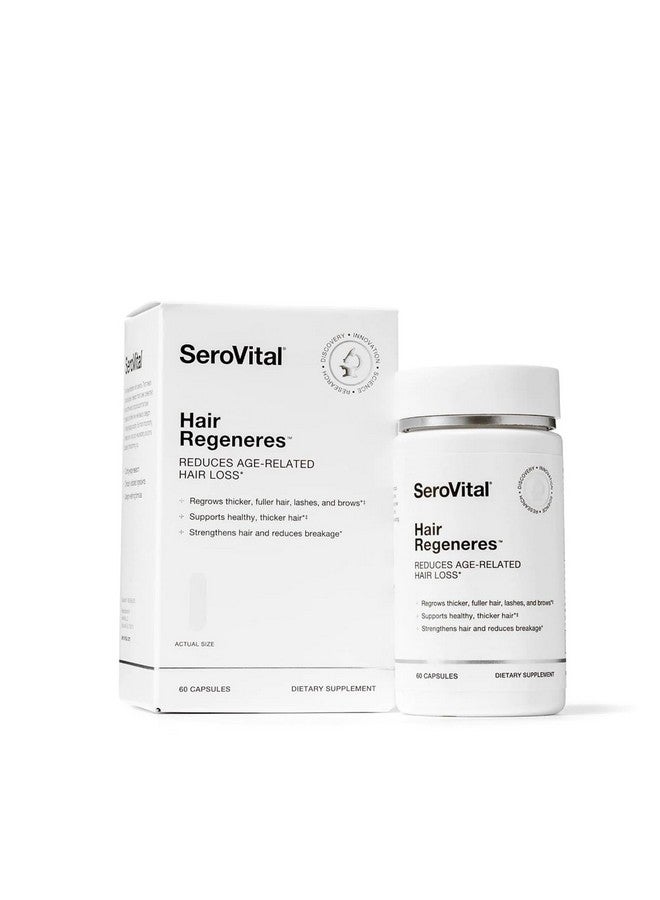 serovital Hair Regeneres - Formulated For Women Seeking Enhanced Hair Growth - Supports Noticeable Decrease In Age-Related Hair Loss And Shedding - (60 Count) - Image 1