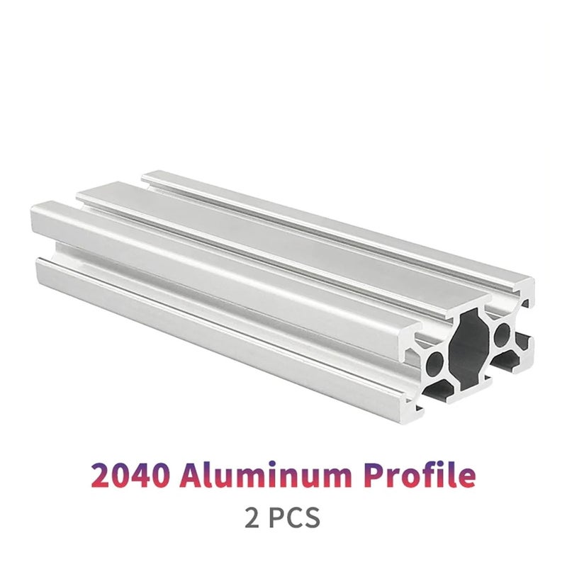 2040 T Groove EU Standard Aluminum Profile Extrusion Guide Aluminum Profile for DIY3D Printer Worktable Joyful(100mm) - Image 2