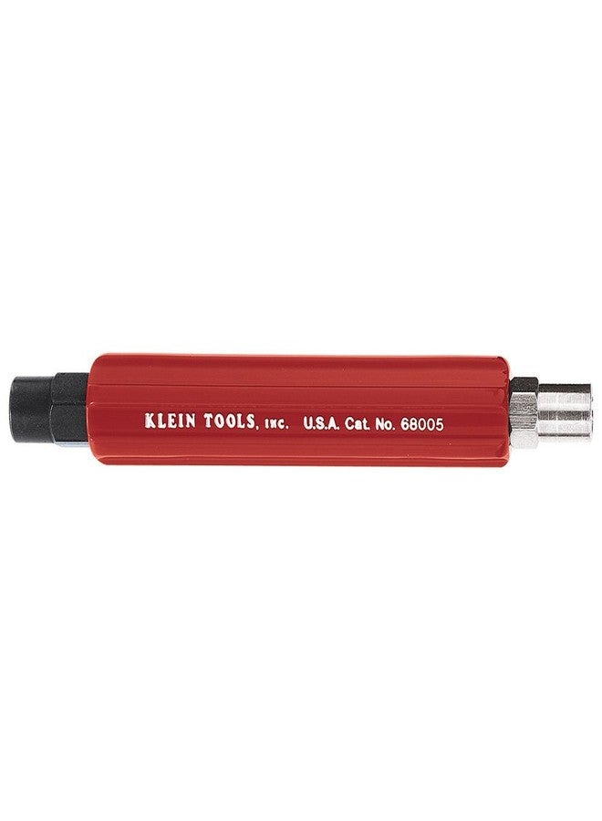 Klein Tools Wrench, High Impact Can Wrench with 7/16-Inch and 3/8-Inch Hex Sockets for Telecom Klein Tools 68005 - Image 1