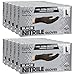 ForPro Professional Collection Disposable Nitrile Gloves Chemical Resistant PowderFree LatexFree NonSterile Food Safe 4 Mil Black Large 1000Count - Image 4