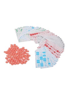 NIBEMINENT Russian Lotto Board Games Set Souvenirs for Family Adult Develop Logical Thinking Concentration  - Image 1