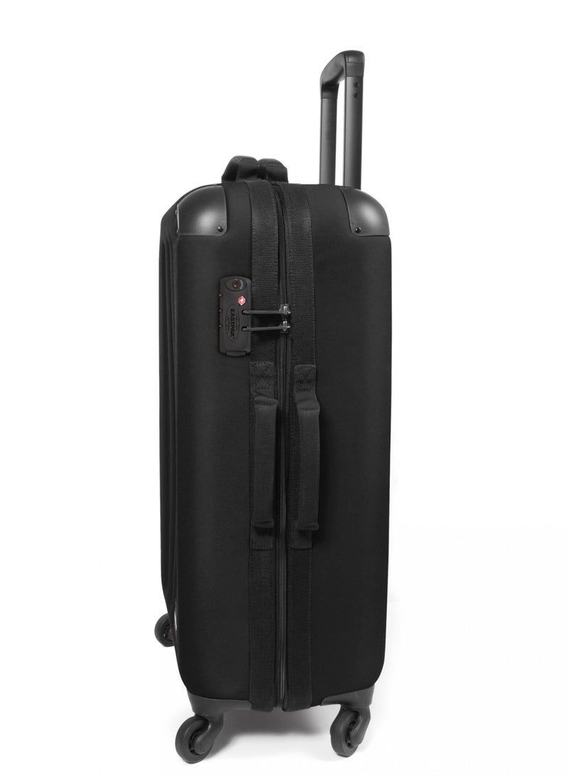 EASTPAK TRANZSHELL 4-wheel travel trolley Medium Black - Image 3