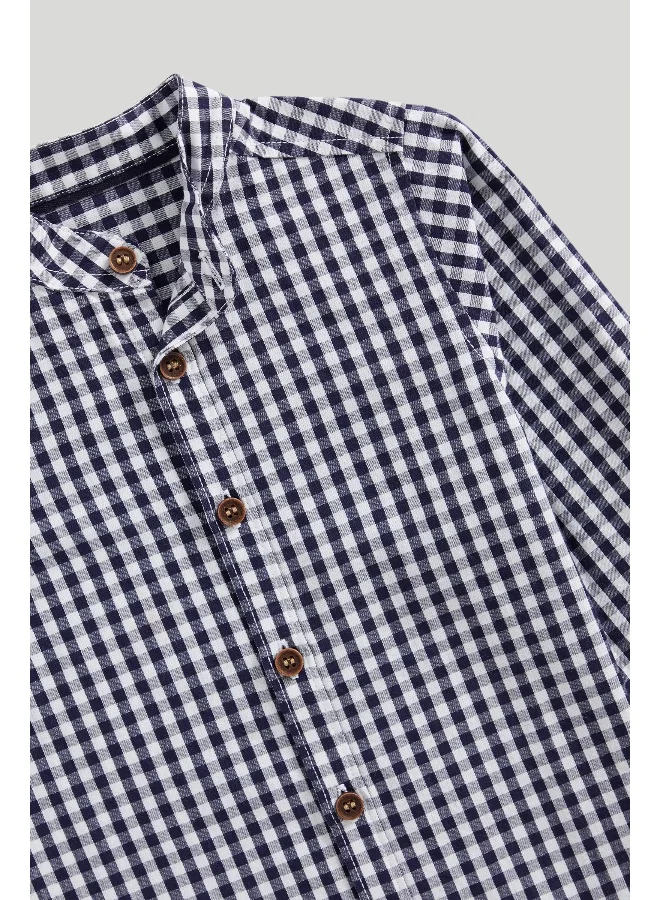 مذركير Gingham Grandad Shirt