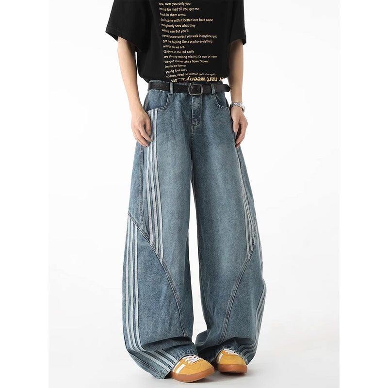 Unisex Casual Daily Denim Jeans - Image 4