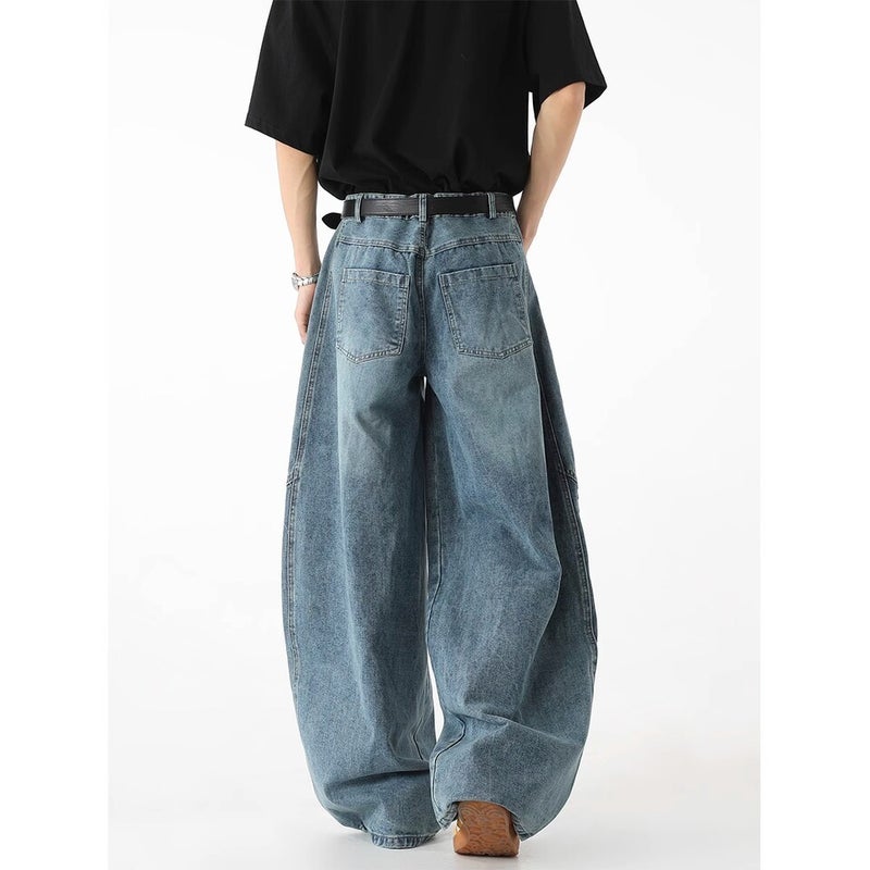 Unisex Casual Daily Denim Jeans - Image 5