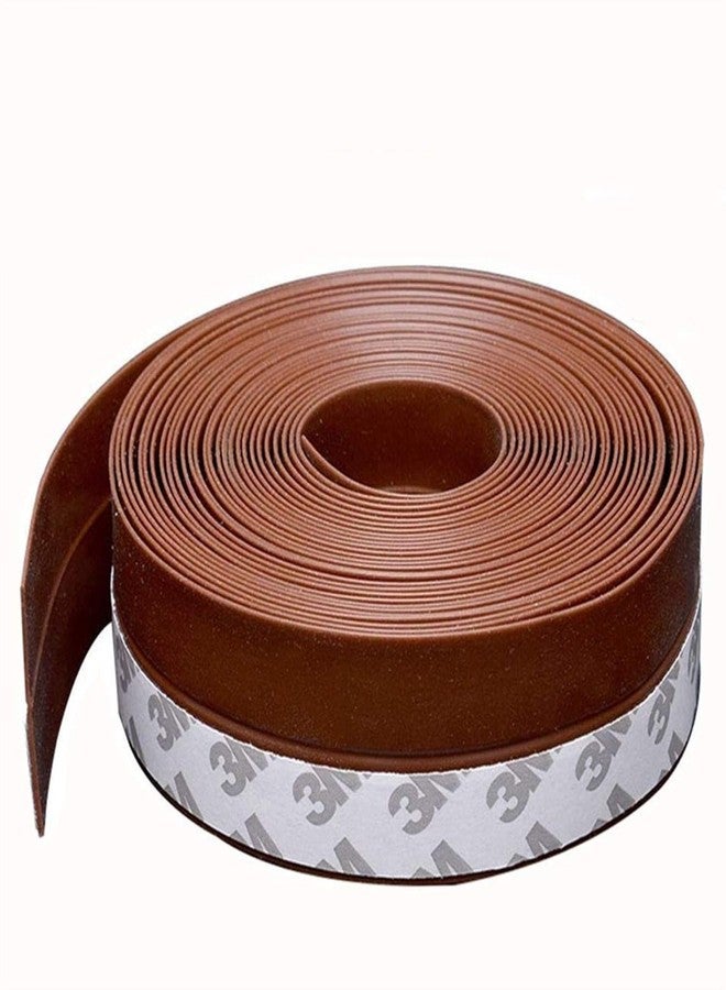 SYADEL Door Seal Strip Door Strip Bottom Silicone Seal Strip Door Strip Bottom Self Adhesive Gaps (3 Meter) - Image 1