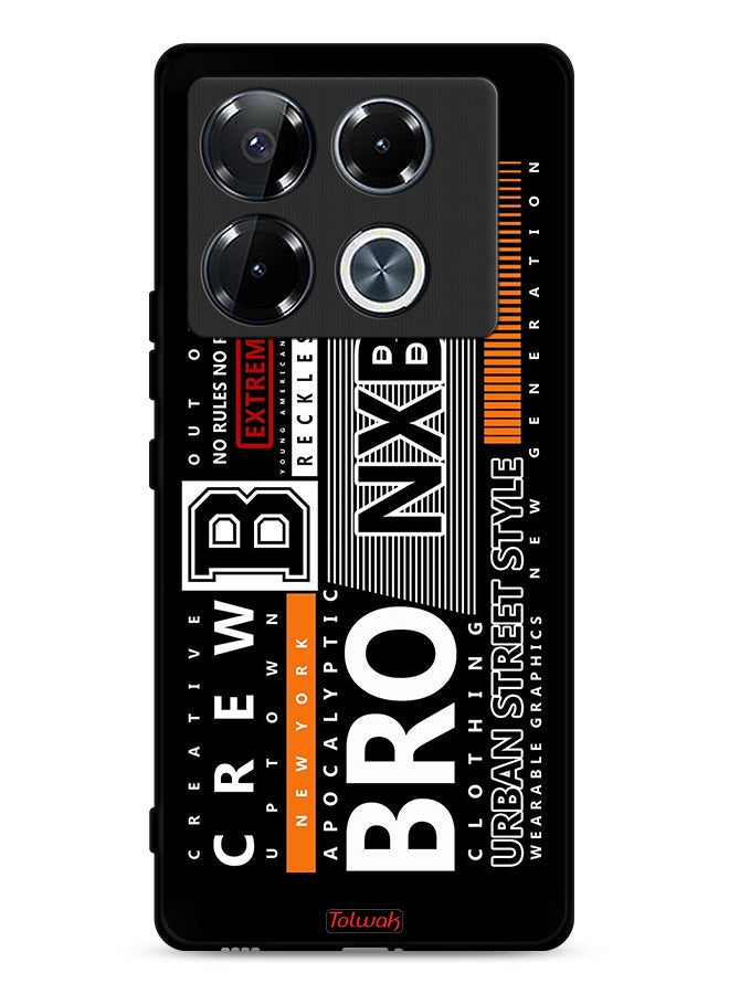 Tolwak Infinix Note 40 Pro Plus 5G Protective Case Cover Urban Street Style - Image 1