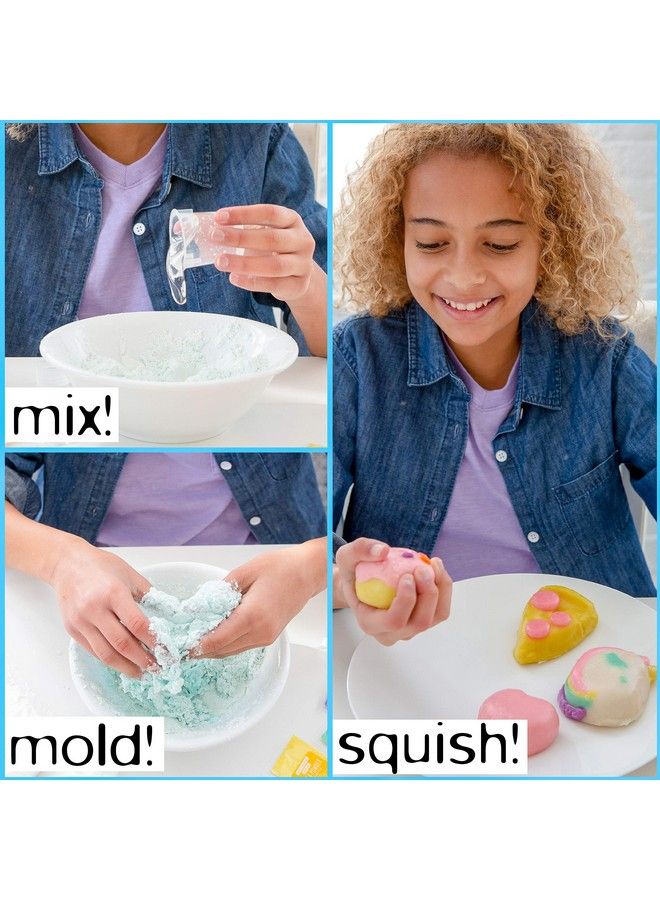 Just My Style رغوات سباركلينغ سوفت في المنزل أطقم STEM للأطفال من عمر 8 سنة وما فوق أنشطة كيمياء لصنع الصابون لحفلات عيد الميلاد والنوم - Image 4