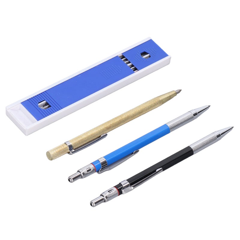 Carpenter Pencil Mechanical 2.0mm Marking Scriber Tool with Refills for Woodworking - Image 4