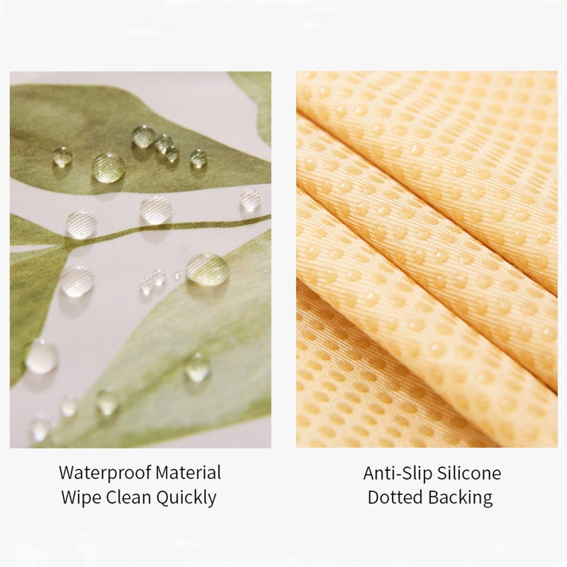 Insular Baby Splat Mat for Under High Chair/Arts/Crafts, Anti Slip and Waterproof Splash Mat for Floor, Portable Picnic Mat, 51x51 Inch, English Letter - Image 4