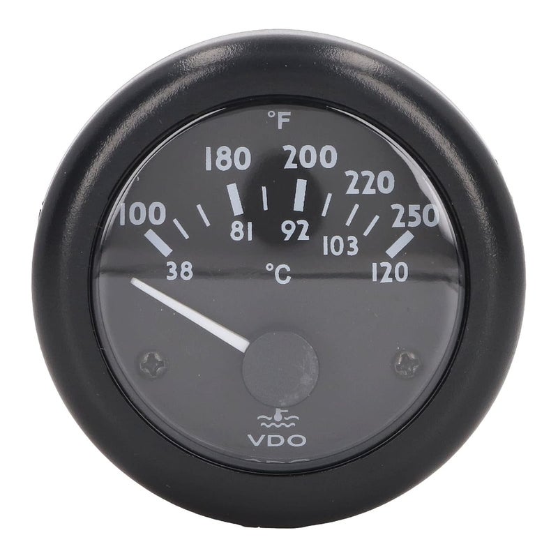 ZJchao 52mm Engine Water Temperature Engine Water Temp Marine Water Temperature Meter with Front for Automotive Marine Applications (12V) - Image 3