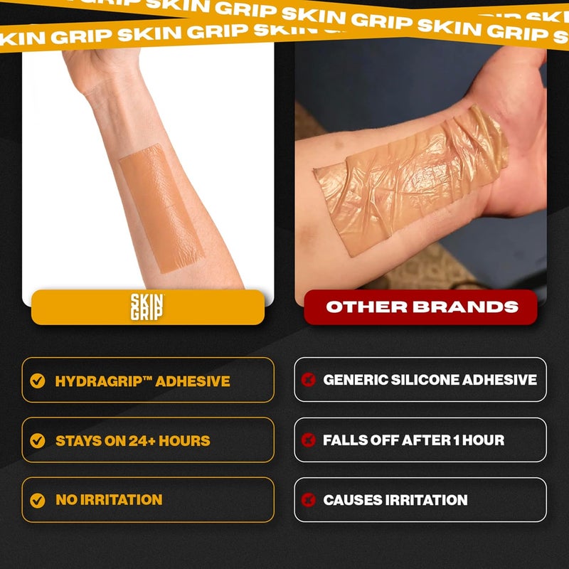 Skin Grip Medical Grade Silicone Scar Tape 16x120 Roll  Increased Strength  Reduced Irritation  Silicone Scar Sheets For Face Surgical Scars CSection Keloid Treatment Tummy Tuck Burn Acne - Image 3