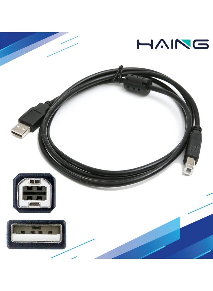 HAING High-Speed 3 Meters USB 2.0 Printer USB Cable (Type A Male to Type B Male) - Image 1