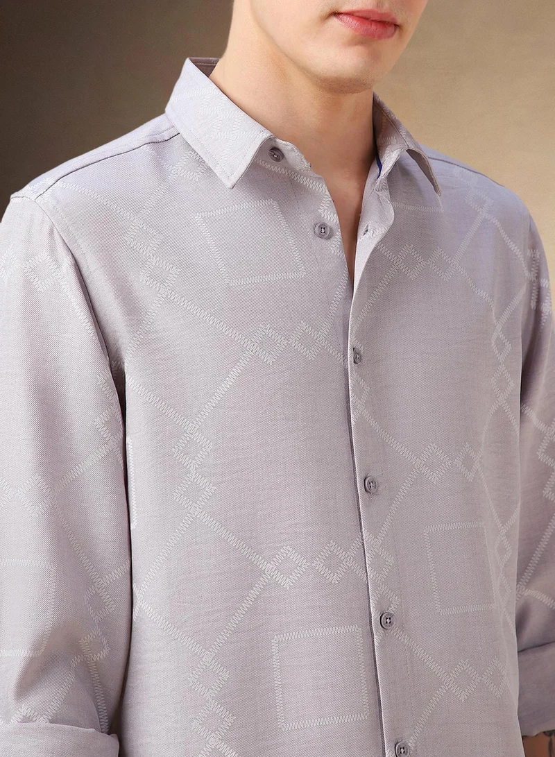 Dennis Lingo Grey Shirt For Men For Men
