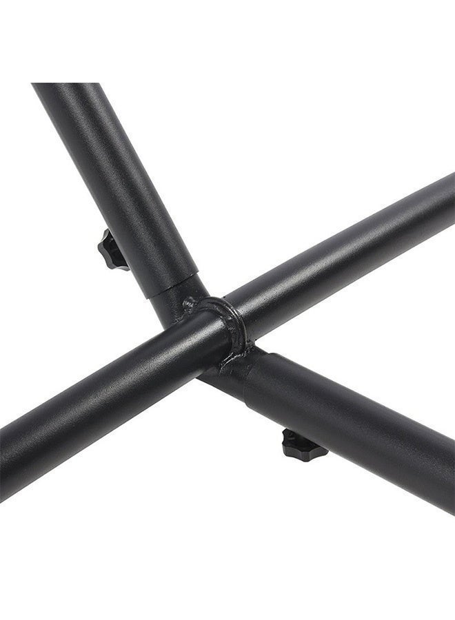 Adventure Lab Cotton Hammock with Steel Stand, 2-Person Portable Hammock for Garden, Camping, Beach & Patio, 450 lb Capacity, with Premium Carry Bag - Image 5