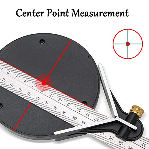 DUEBEL Combination Square - 12' Stainless Steel Multi-Function Carpentry Square with Right 90 Degree Angle Ruler - Image 4