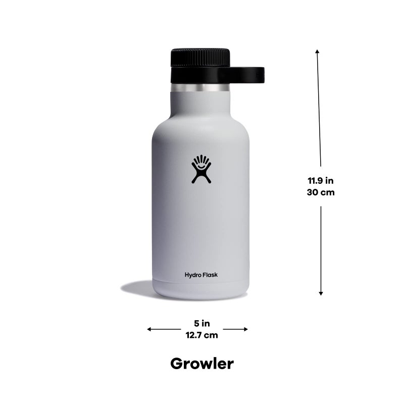 Hydro Flask 64 oz Growler White - Image 2