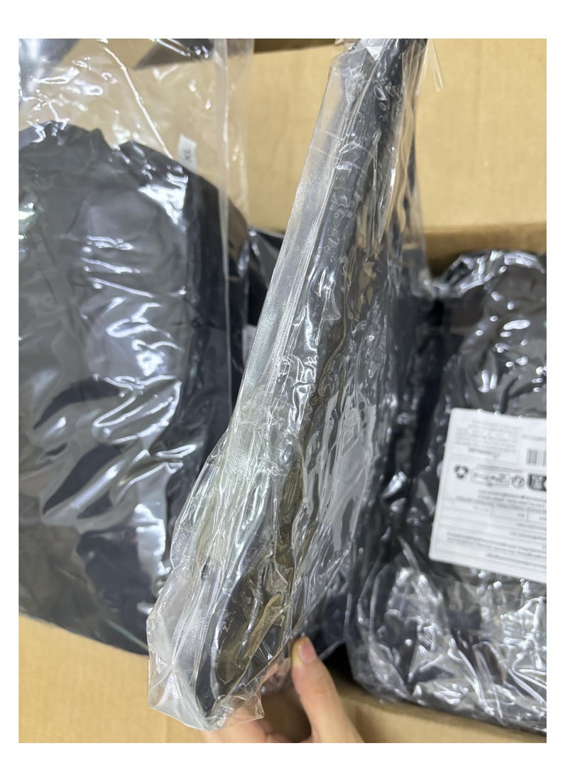 SYOSI 300D Waterproof Motorcycle Cover, Outdoor Indoor, Motorbike Cover Rain UV Dust Protective with 2 Lock Holes and 4 Reflective Strips and 1 Storage Bag for Scooter (1XL: 87 x 37 x 49 inch) - Image 1