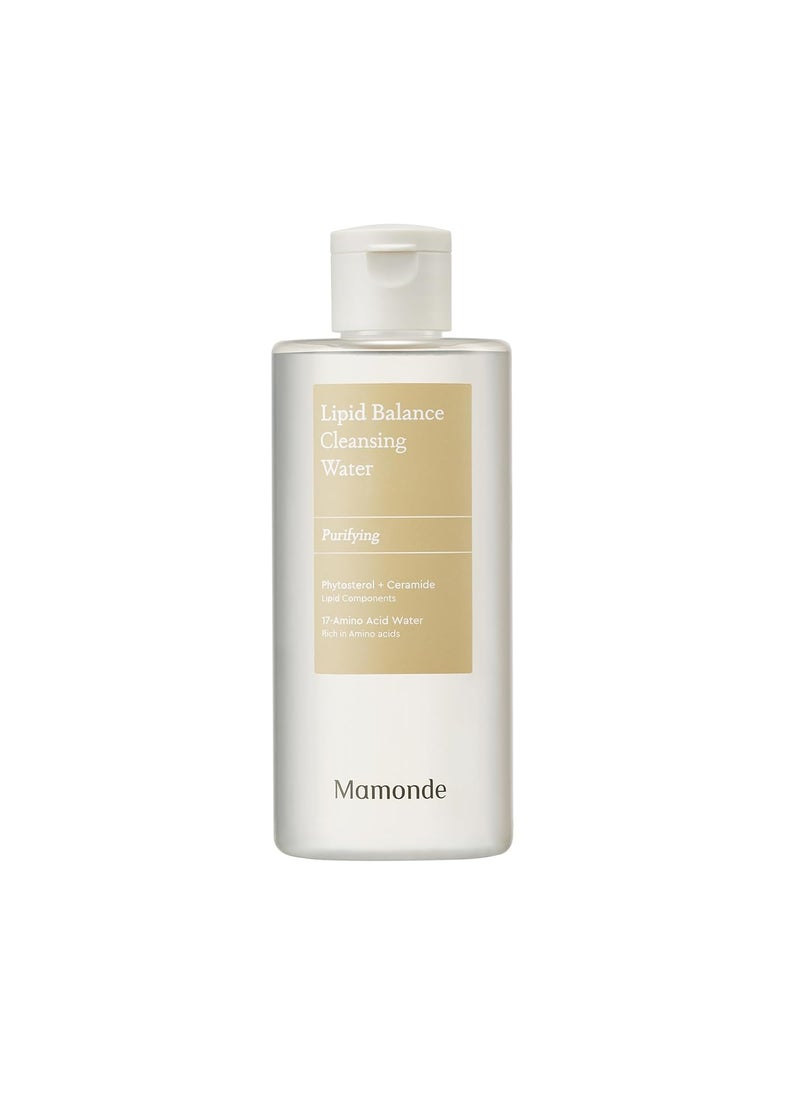 Mamonde - Mamonde Lipid Balance Cleansing Water  Gentle Vegan Makeup Remover Micellar Amino Acid Cleanser 845 Fl Oz - Image 1