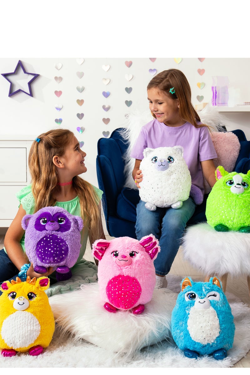 بيسيك فن دمية مفاجأة ميسفيتنز الأحجار الكريمة– لعبة ناعمة بشكل حيوان داخل كبسولة ملونة | قطعة واحدة عشوائية فقط - Image 1