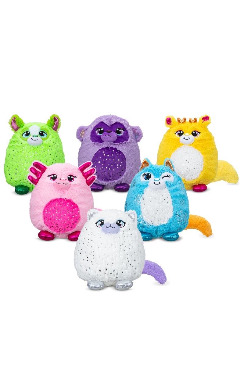 بيسيك فن دمية مفاجأة ميسفيتنز الأحجار الكريمة– لعبة ناعمة بشكل حيوان داخل كبسولة ملونة | قطعة واحدة عشوائية فقط - Image 2