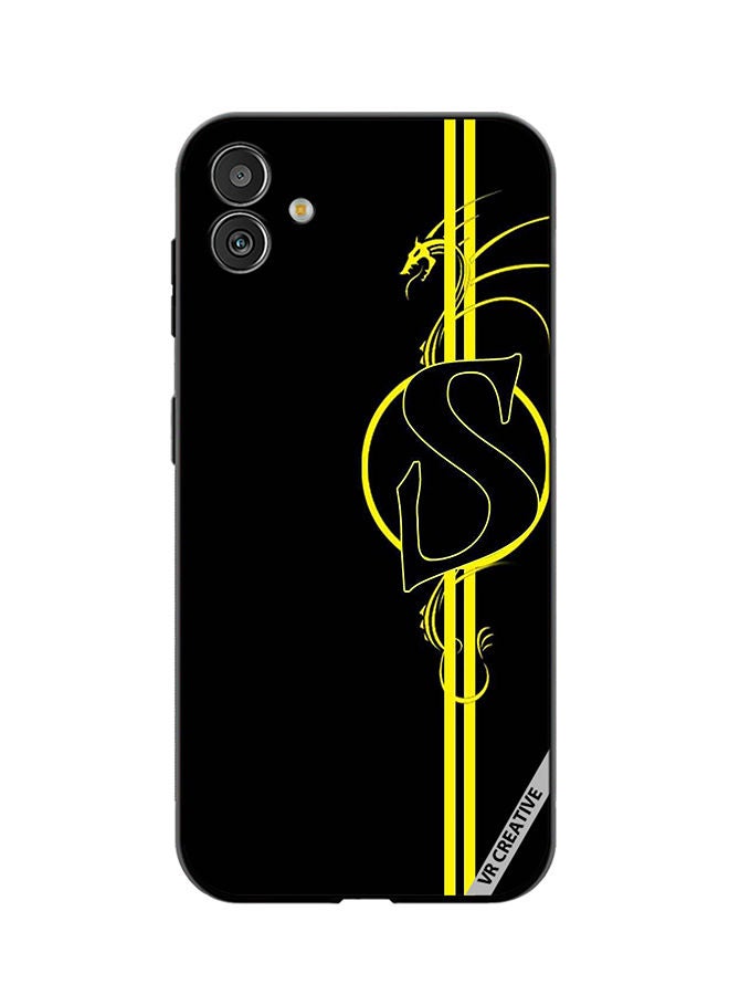 VR CREATIVE Protective Case Cover For Samsung Galaxy F14 Letter S Design Multicolour - Image 1