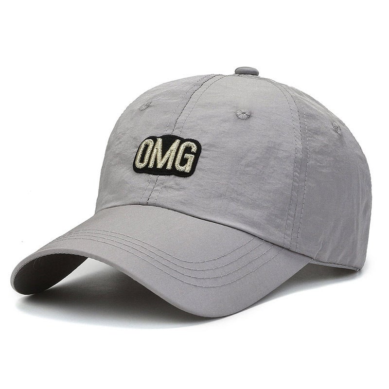 Letter Cap Men Korean Street Fashion Couple Baseball Hat Cotton - Image 1