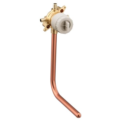 Moen U140X-PF M-CORE 3-Series 4 Port Tub and Shower Pre-Fabricated Mixing Valve with Crimp Ring PEX Connections - Image 1