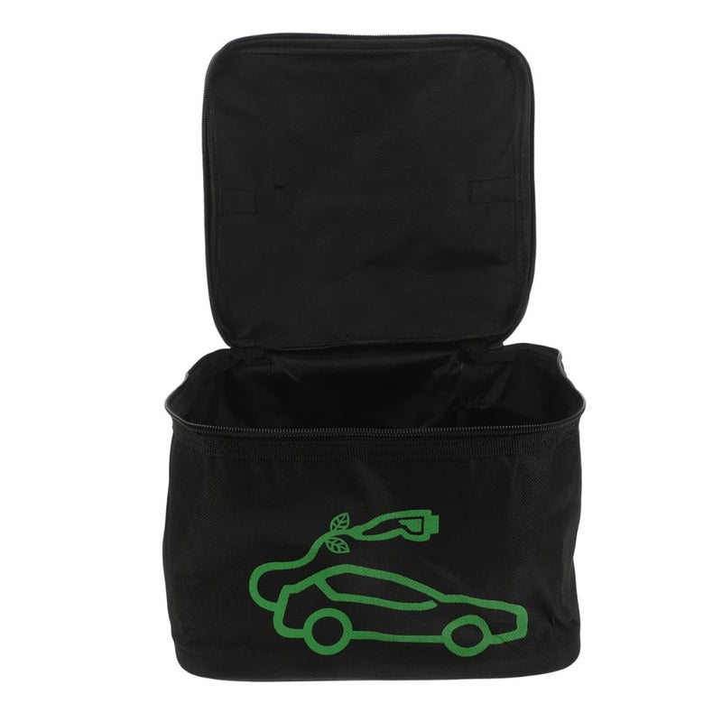 Heavy Duty EV Charger Storage Bag Large Capacity Tool Organizer For Electric Car Cables And Accessories Outdoor Use Black - Image 2