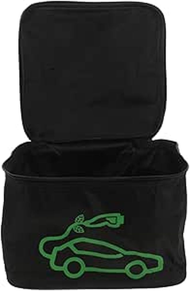 Heavy Duty EV Charger Storage Bag Large Capacity Tool Organizer For Electric Car Cables And Accessories Outdoor Use Black - Image 1