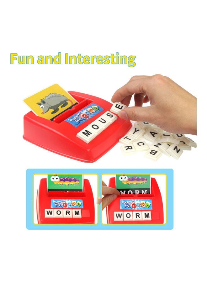 NIBEMINENT Early Learning Matching Letter Set Multicolour - Image 5