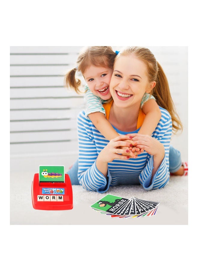 NIBEMINENT Early Learning Matching Letter Set Multicolour - Image 3