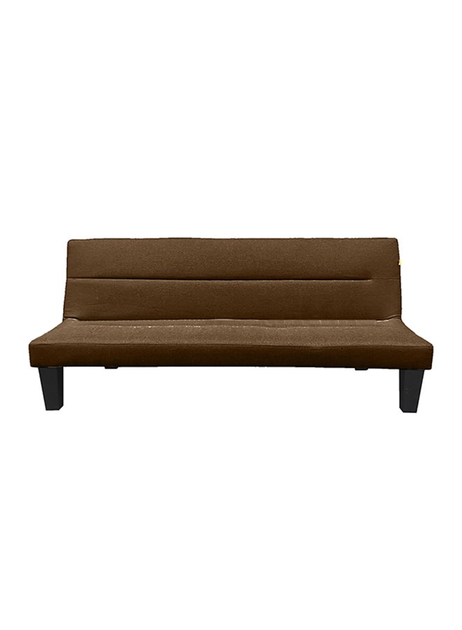 In-House Asil | 3-Seater Sofabed 2 In 1 Upholstered In Velvet 28x182x108 cm- Brown - Image 4