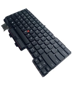 سي إس Laptop Replacement  with Backlit \ARABIC\  Keyboard for Lenovo Thinkpad X1 Carbon X1C Gen 5th 6th 2017 2018 01ER623\ ARABIC\  - Image 2