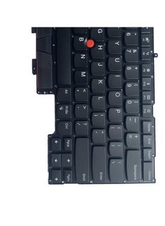 سي إس Laptop Replacement  with Backlit \ARABIC\  Keyboard for Lenovo Thinkpad X1 Carbon X1C Gen 5th 6th 2017 2018 01ER623\ ARABIC\  - Image 4