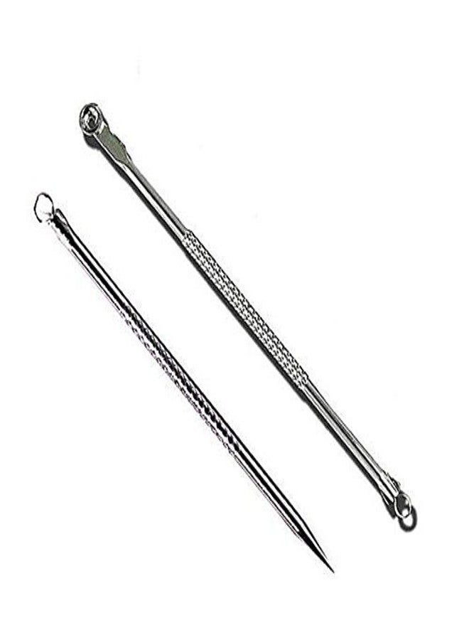 Tiny Deal 1pc Stainless Steel Black Head Remover Pointed and 1pc Rounded Needell-2Pcs - Image 1