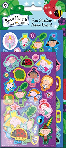 Paper Projects Ben Hollys Little Kingdom Assortment Sticker Pack Includes 3 Types of Stickers Perfect for Decoration and Scrapbooking Blue 245cm x 11cm 017031015
