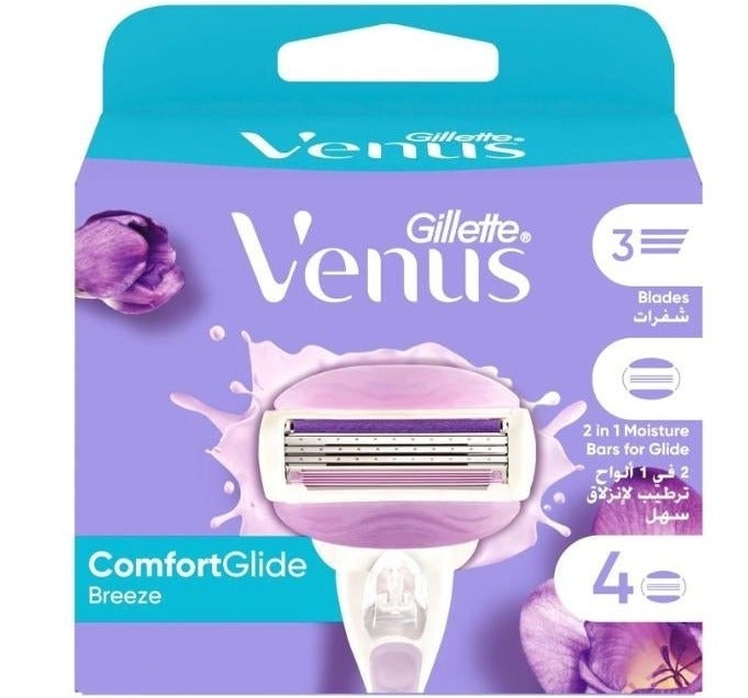 Venus Gillette Venus Comfort Glide Breeze x4 Blades - Image 1