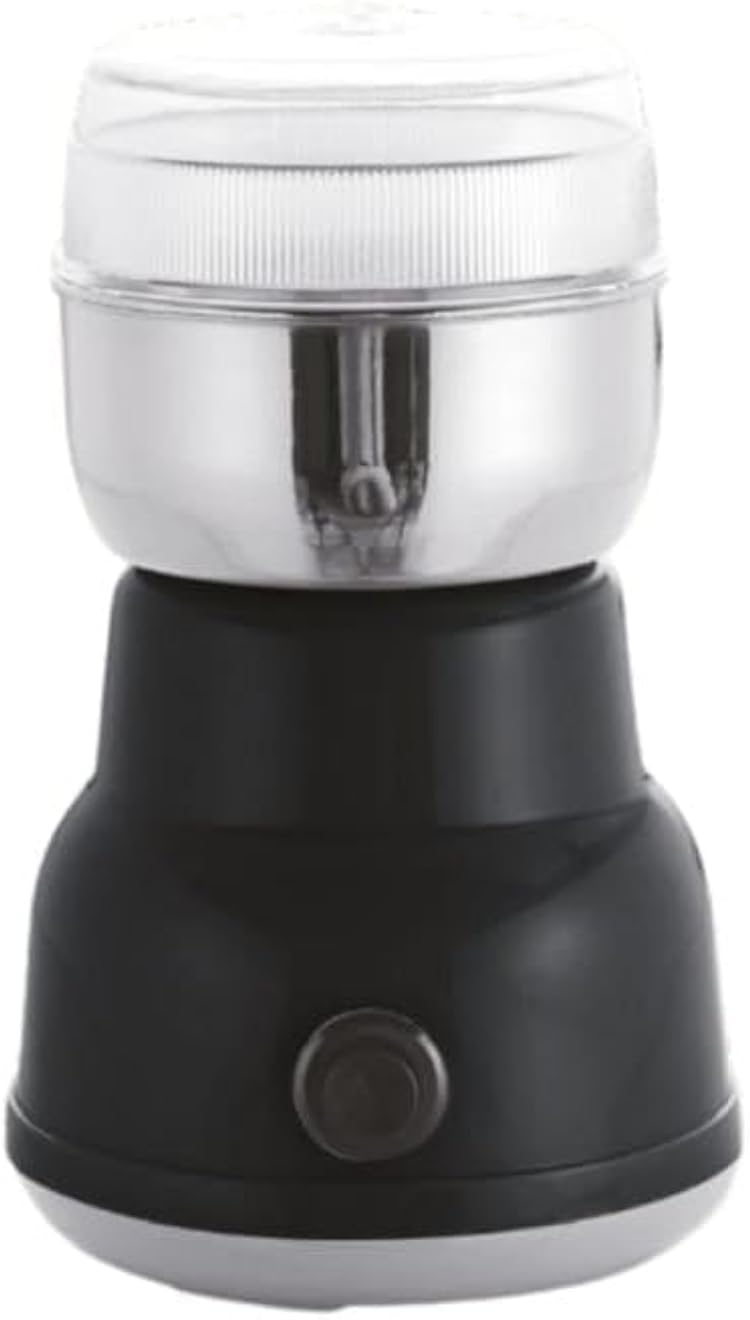 مطحنة قهوة كهربائية عالمية من دينكس، طراز DX2013، بقوة 150 واط، ووزن 40 غرام، وسرعة 14000 دورة في الدقيقة، مكونة من 3 قطع.