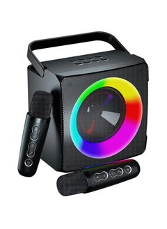 SDRD SD-508 Home KTV Outdoor Portable Bluetooth Speaker with Dual Wireless Microphones  - Image 1