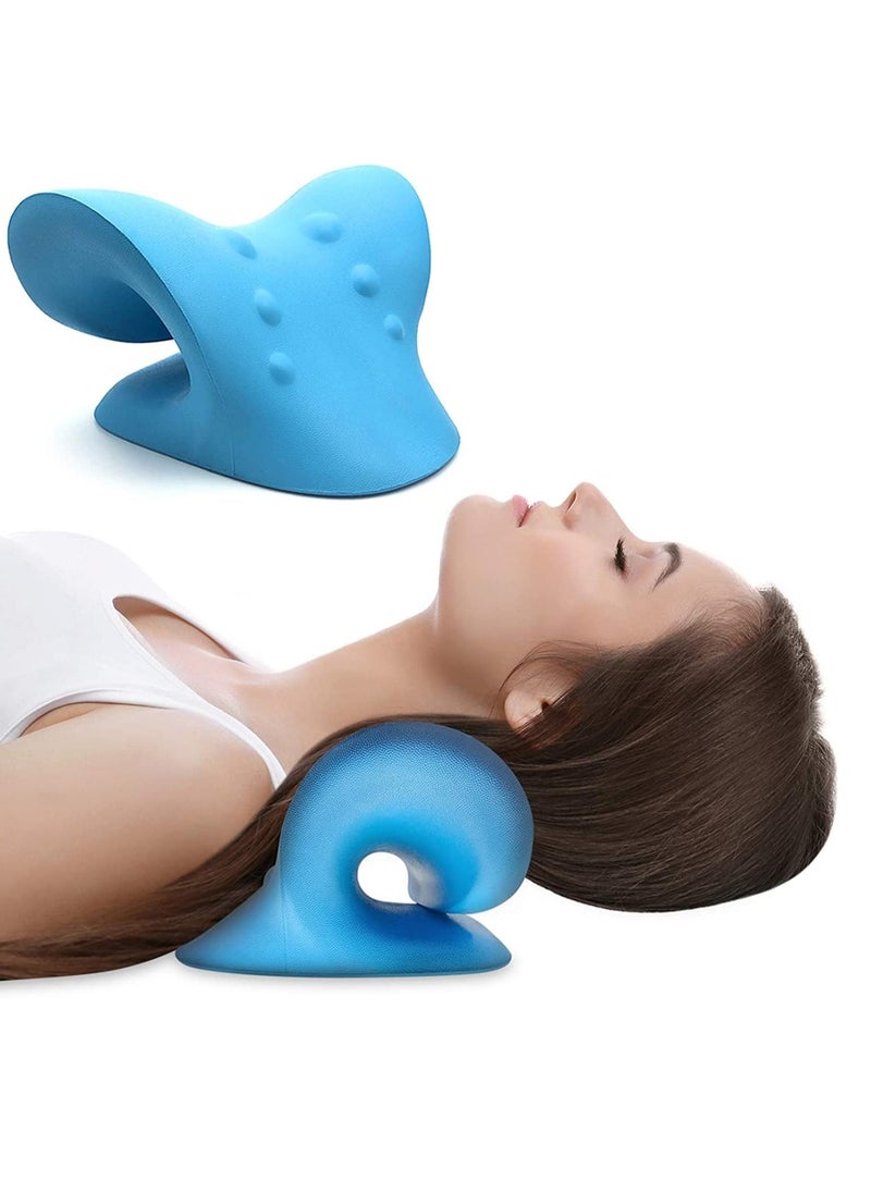 Generic Comfortable neck pillow to relieve neck and shoulder strain, orthopedic neck pillow, neck pain relief pillow for orthopedic treatment, neck pain relief pillow  - Image 1
