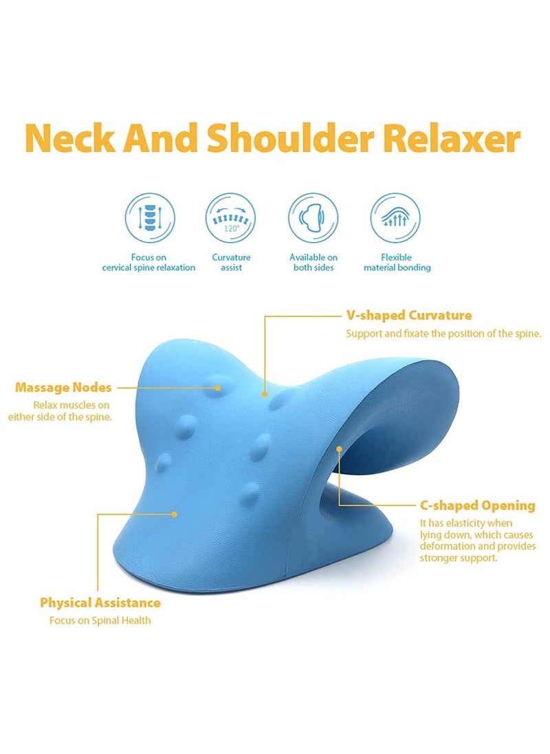 Generic Comfortable neck pillow to relieve neck and shoulder strain, orthopedic neck pillow, neck pain relief pillow for orthopedic treatment, neck pain relief pillow  - Image 4