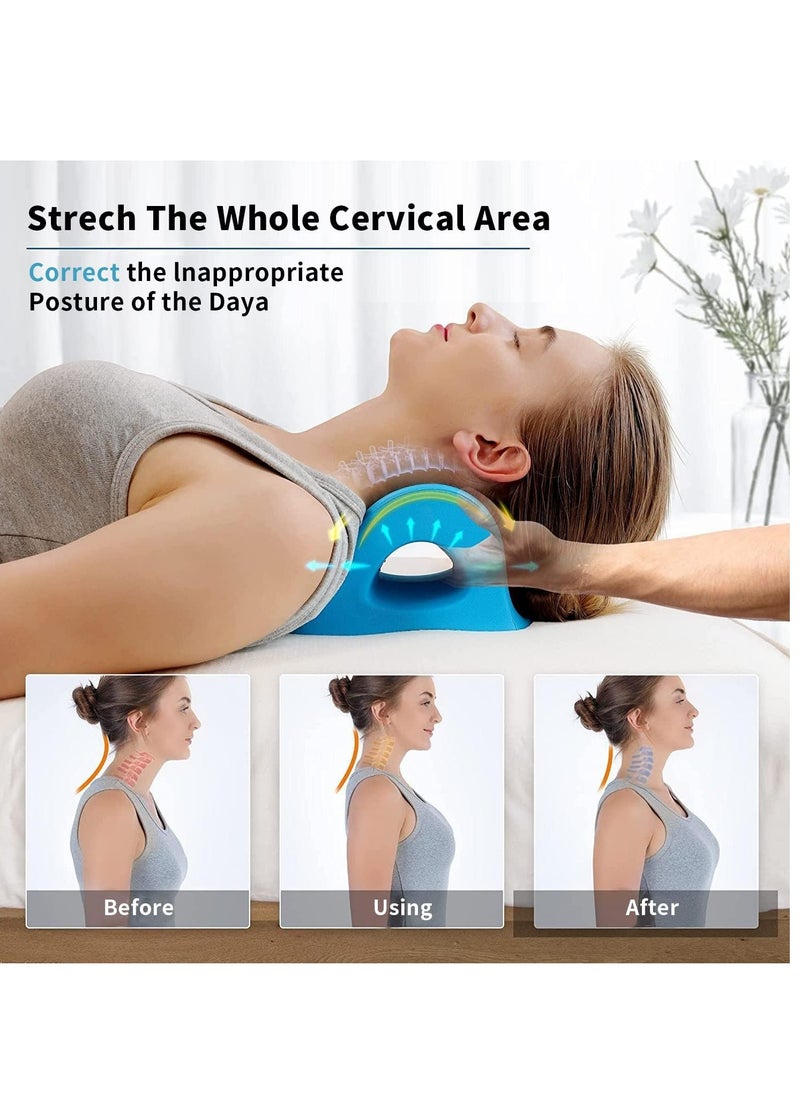 Generic Comfortable neck pillow to relieve neck and shoulder strain, orthopedic neck pillow, neck pain relief pillow for orthopedic treatment, neck pain relief pillow  - Image 2