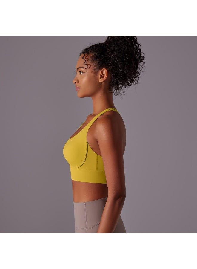 Top Women Bra Cropped Bralette Gym Yoga Sports Bra Cross  Back Female Bra Breathable Top Women's Underwear - Image 4