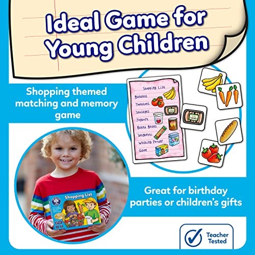 Orchard Toys Shopping List - Educational Memory Game - Age 3-7 - Perfect For Home Learning - Image 4