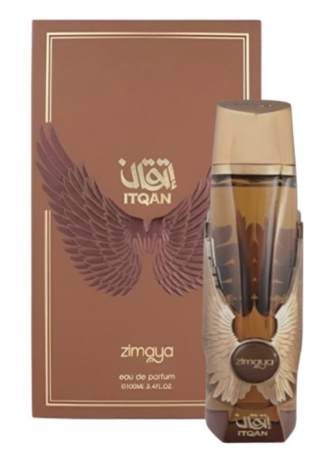 zimaya Itqan Gold Perfume For Unisex 100ml EDP - Image 1